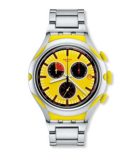 Oiritaly Reloj Quarzo Hombre Swatch Irony Chrono Xlite